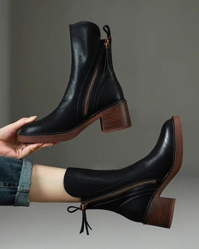 Arden™ | Timeless Zip Ankle Boots