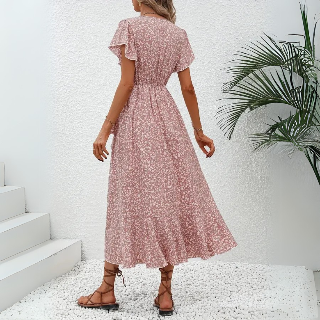 Flora Wrap Dress