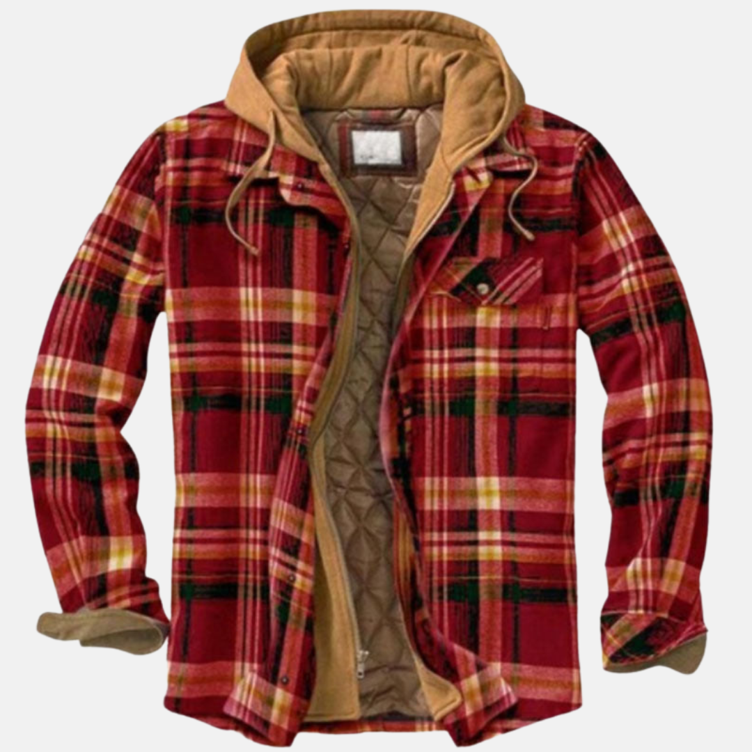 Logan™ | Rugged Plaid Winter Jacket
