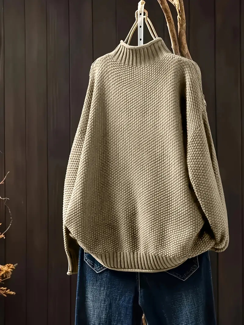 Harper™ | Cozy Textured Knit Sweater