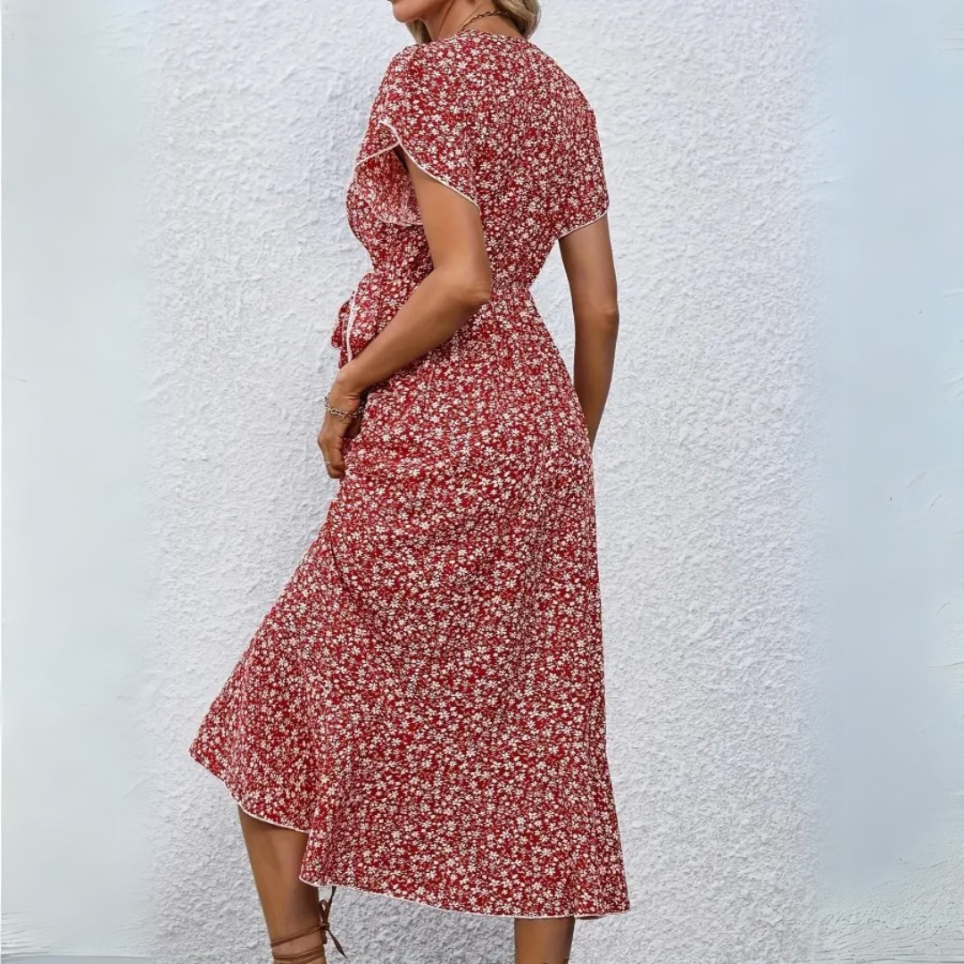 Flora Wrap Dress