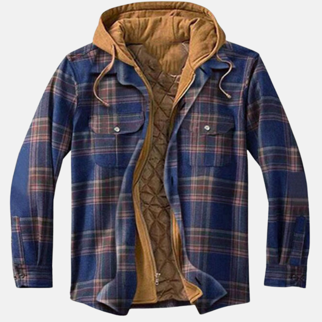 Logan™ | Rugged Plaid Winter Jacket