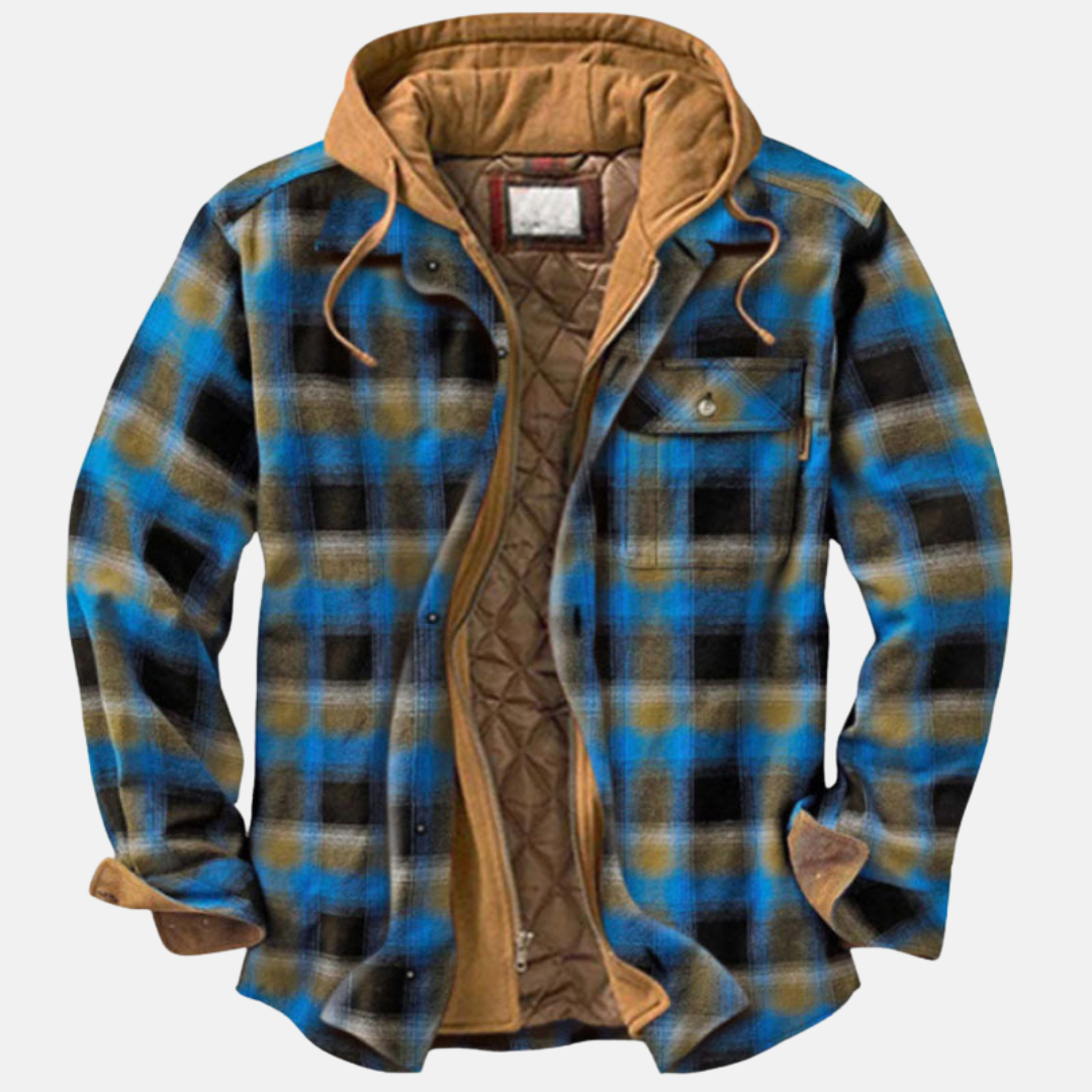 Logan™ | Rugged Plaid Winter Jacket