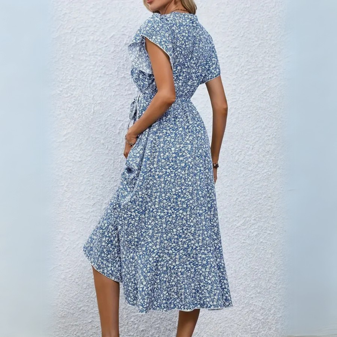 Flora Wrap Dress