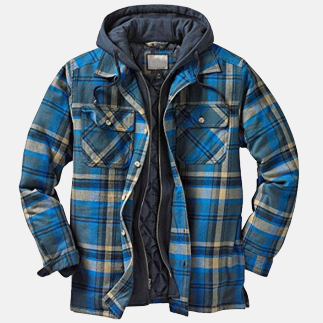 Logan™ | Rugged Plaid Winter Jacket