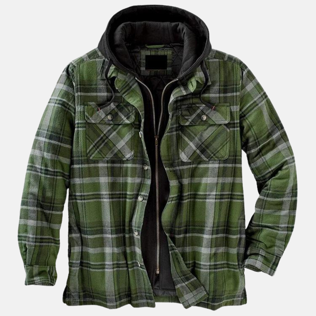 Logan™ | Rugged Plaid Winter Jacket