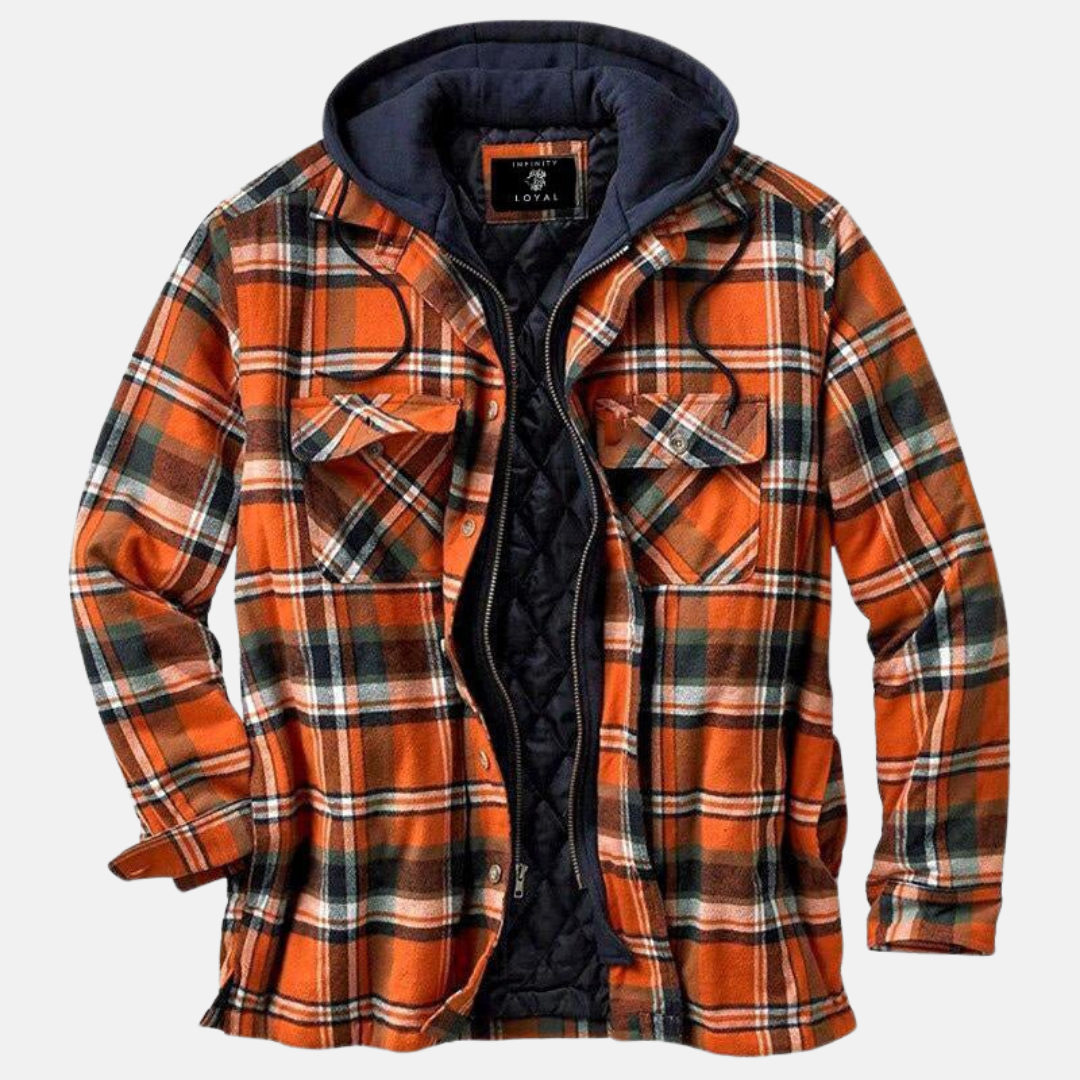 Logan™ | Rugged Plaid Winter Jacket