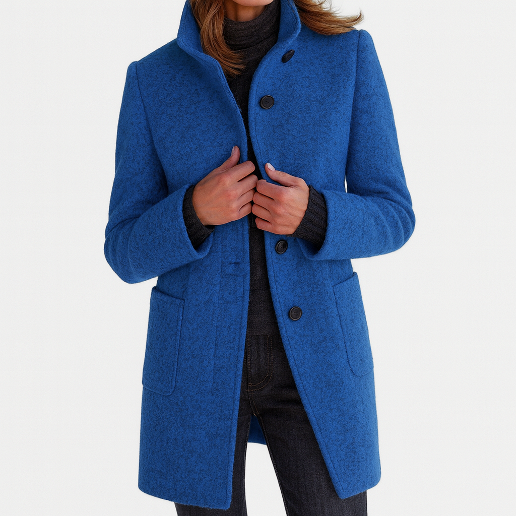 Kensington Wool-Blend Coat