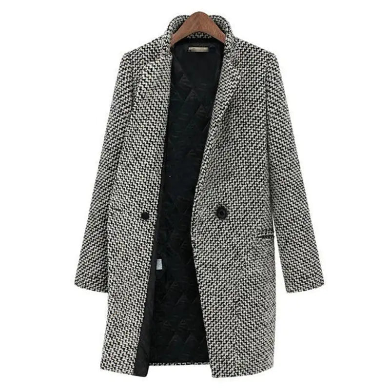 Monarch Houndstooth Coat