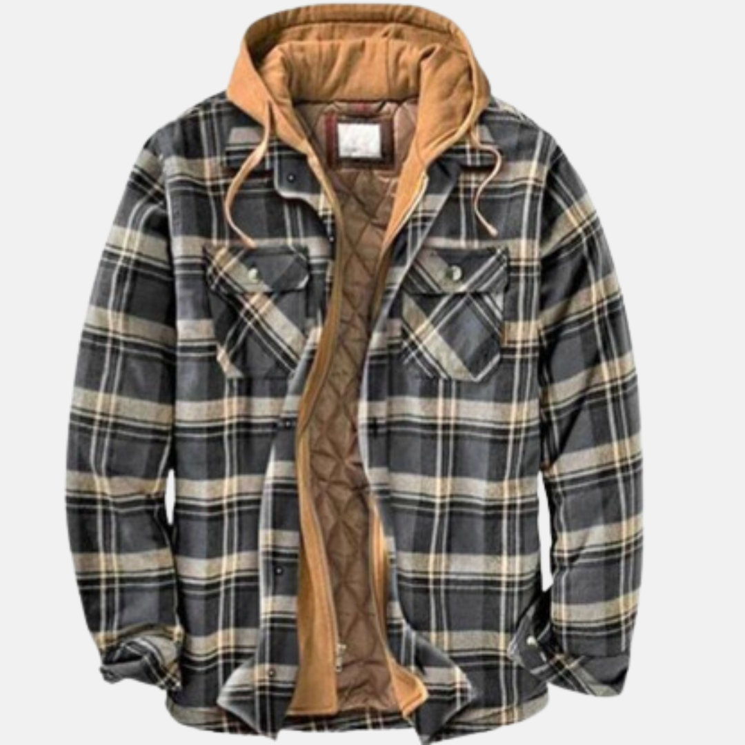 Logan™ | Rugged Plaid Winter Jacket