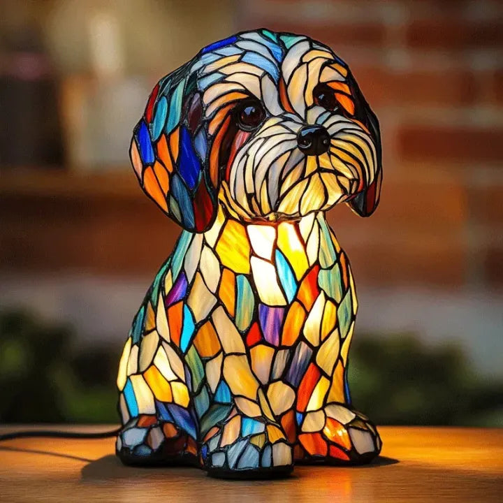 Radiant Pup – Handcrafted Lamp That Warms the Heart