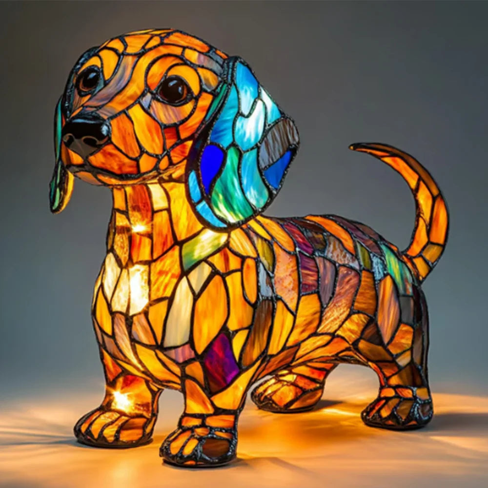 Radiant Pup – Handcrafted Lamp That Warms the Heart