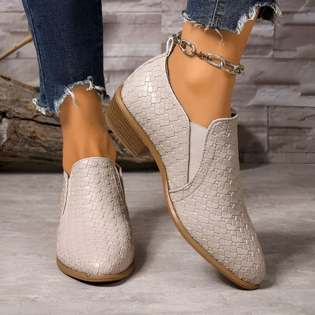 Alexa™ | Woven Slip-On Shoes