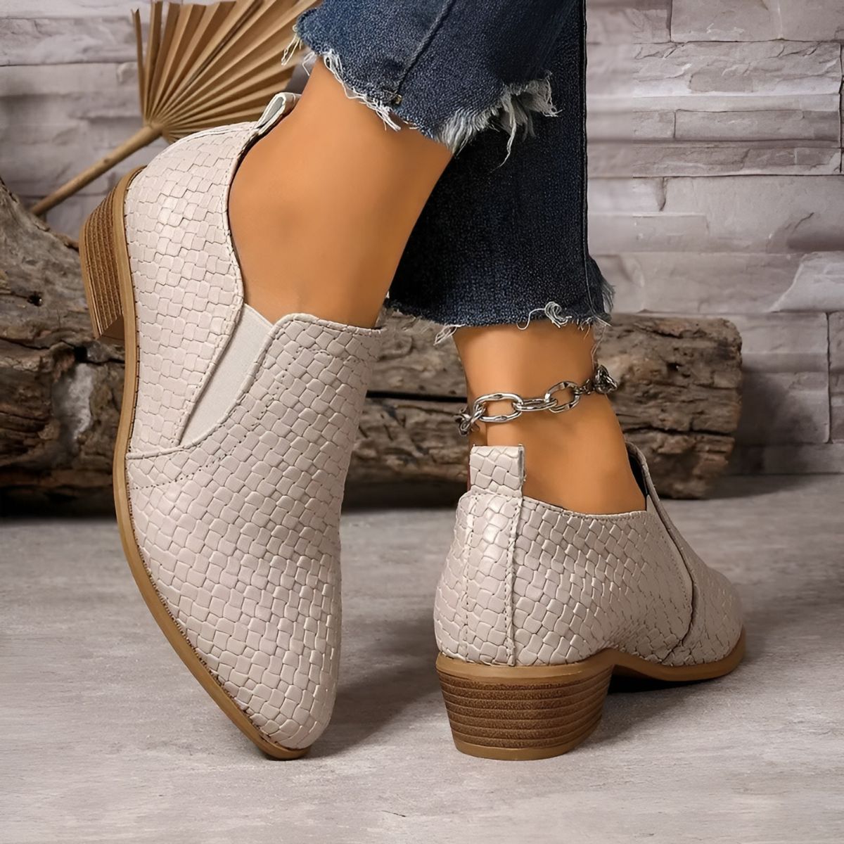 Alexa™ | Woven Slip-On Shoes