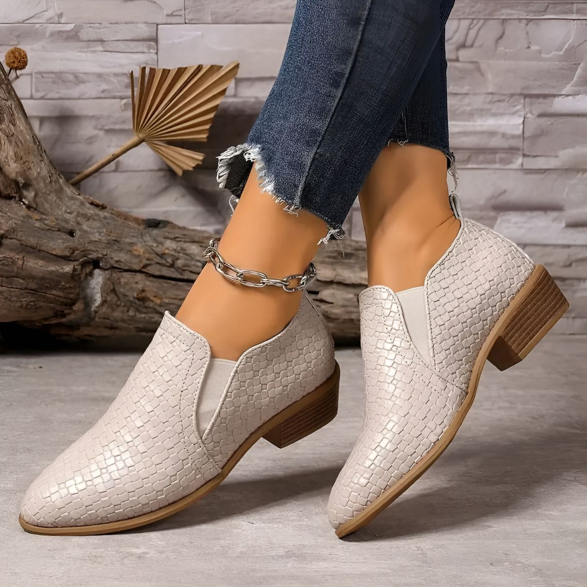 Alexa™ | Woven Slip-On Shoes