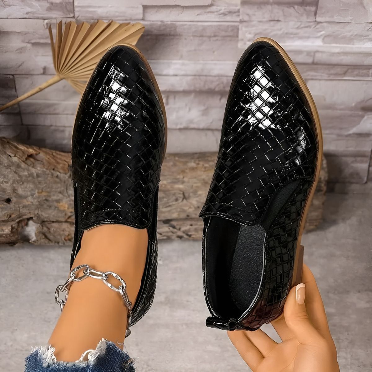 Alexa™ | Woven Slip-On Shoes