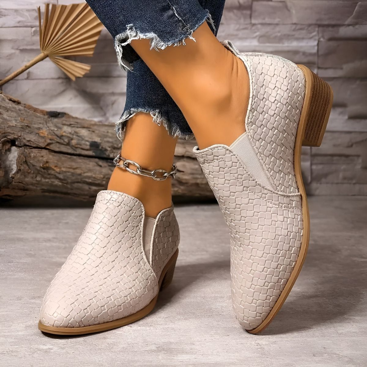 Alexa™ | Woven Slip-On Shoes