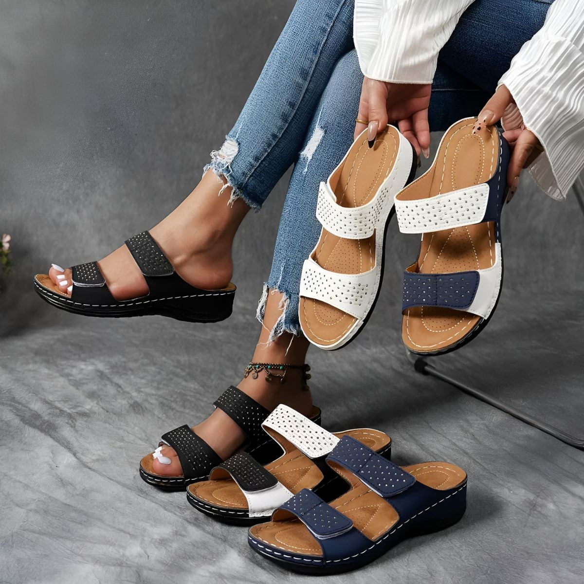 Amara™ | Breezy Comfort Sandals