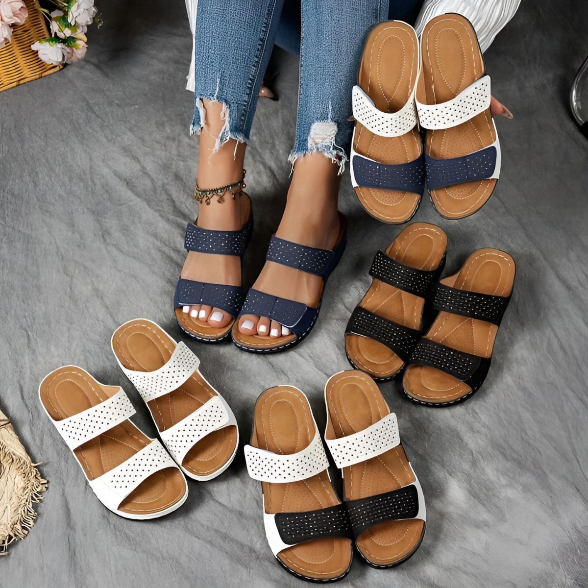 Amara™ | Breezy Comfort Sandals