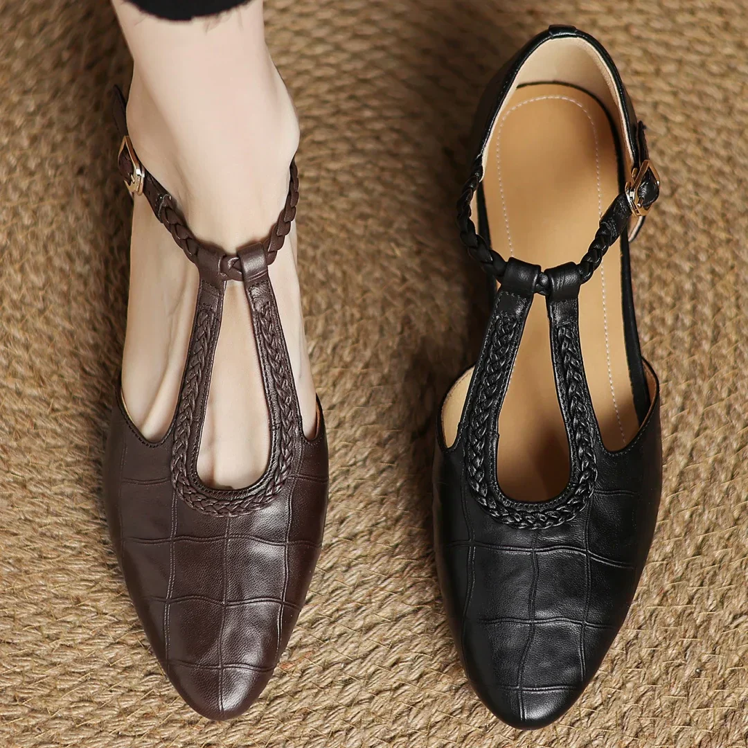 Vivienne™ | Elegant Braided Flats
