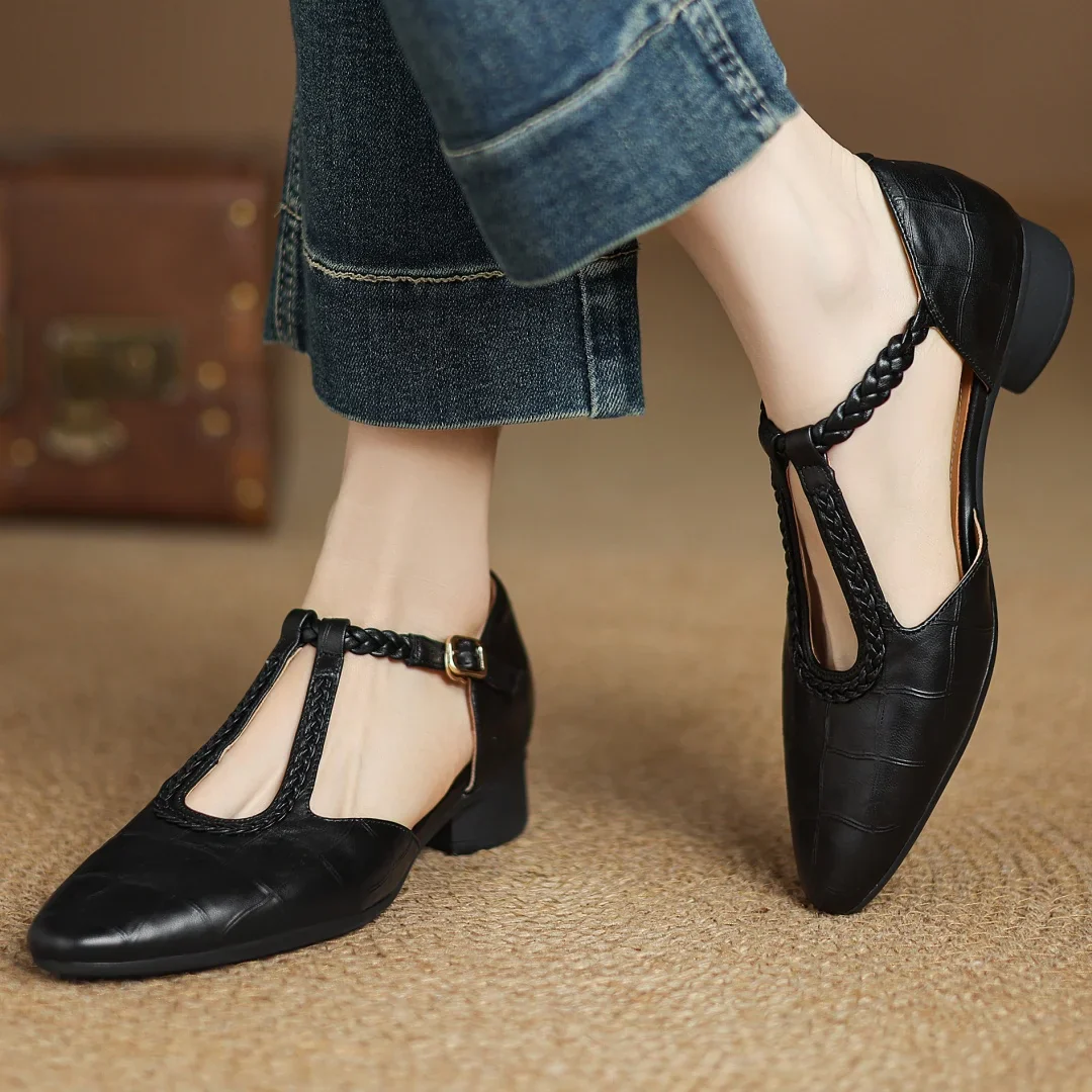 Vivienne™ | Elegant Braided Flats