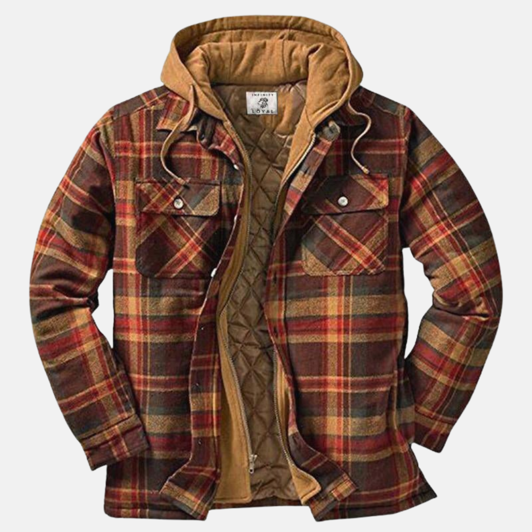 Logan™ | Rugged Plaid Winter Jacket