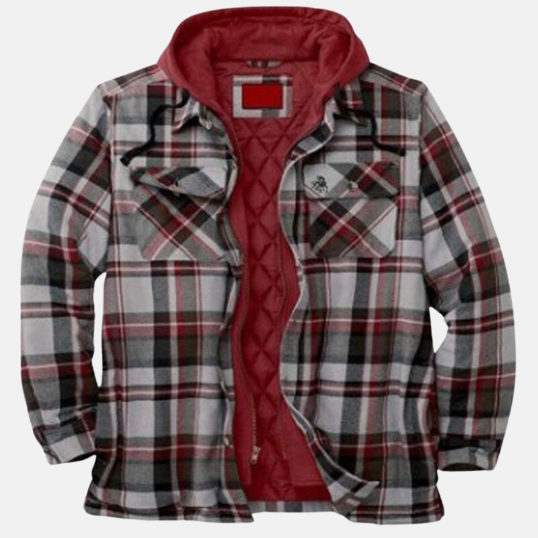 Logan™ | Rugged Plaid Winter Jacket