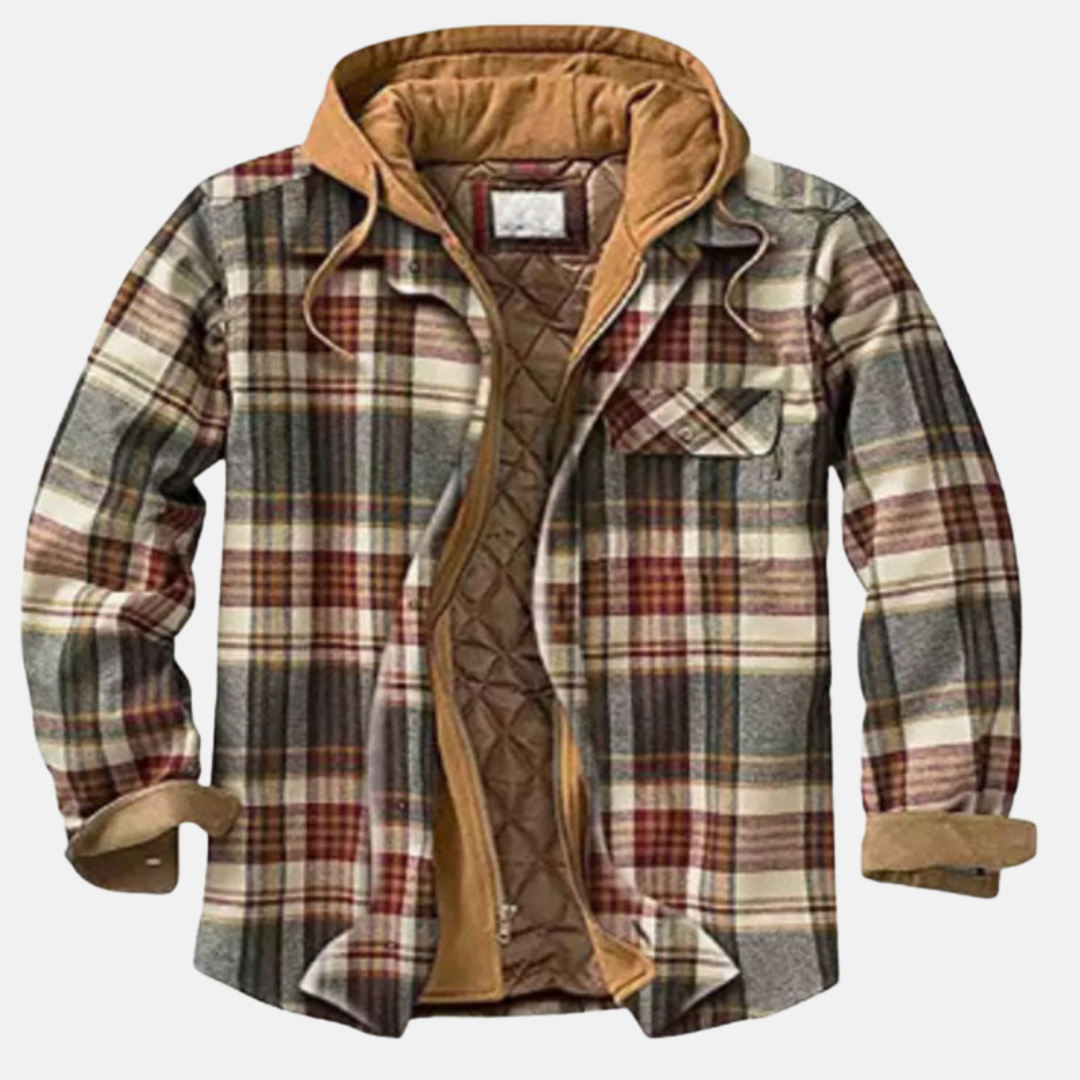 Logan™ | Rugged Plaid Winter Jacket