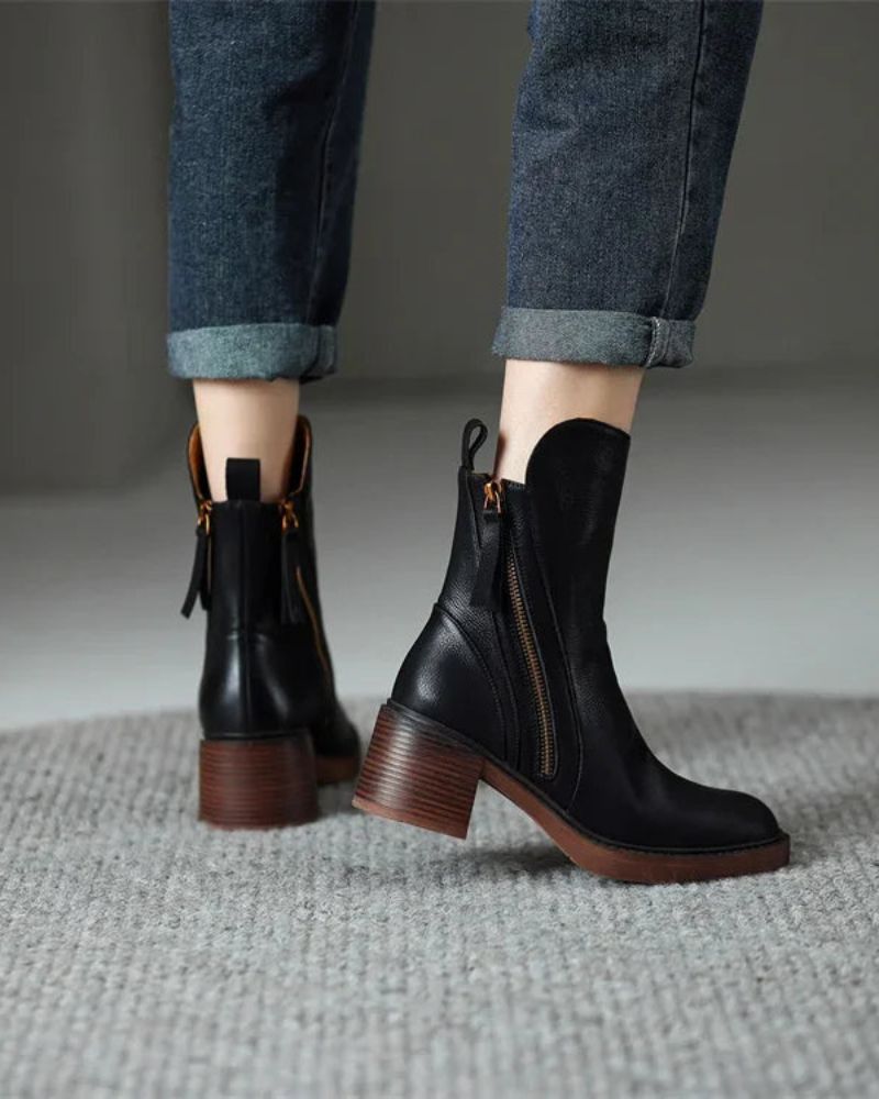 Arden™ | Timeless Zip Ankle Boots