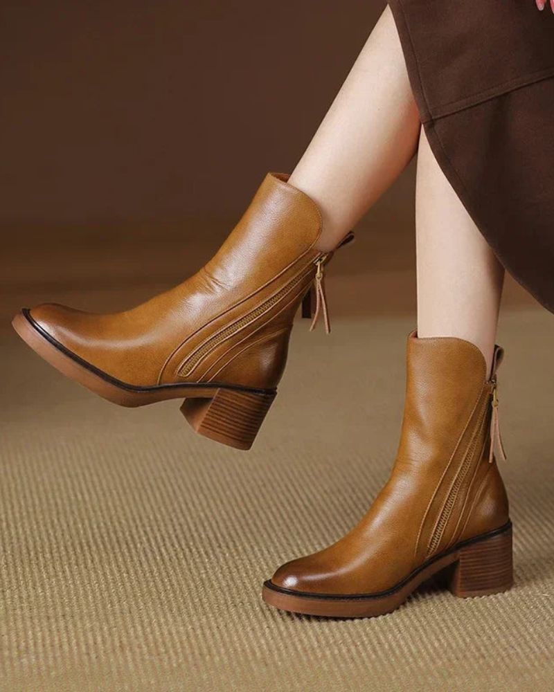 Arden™ | Timeless Zip Ankle Boots