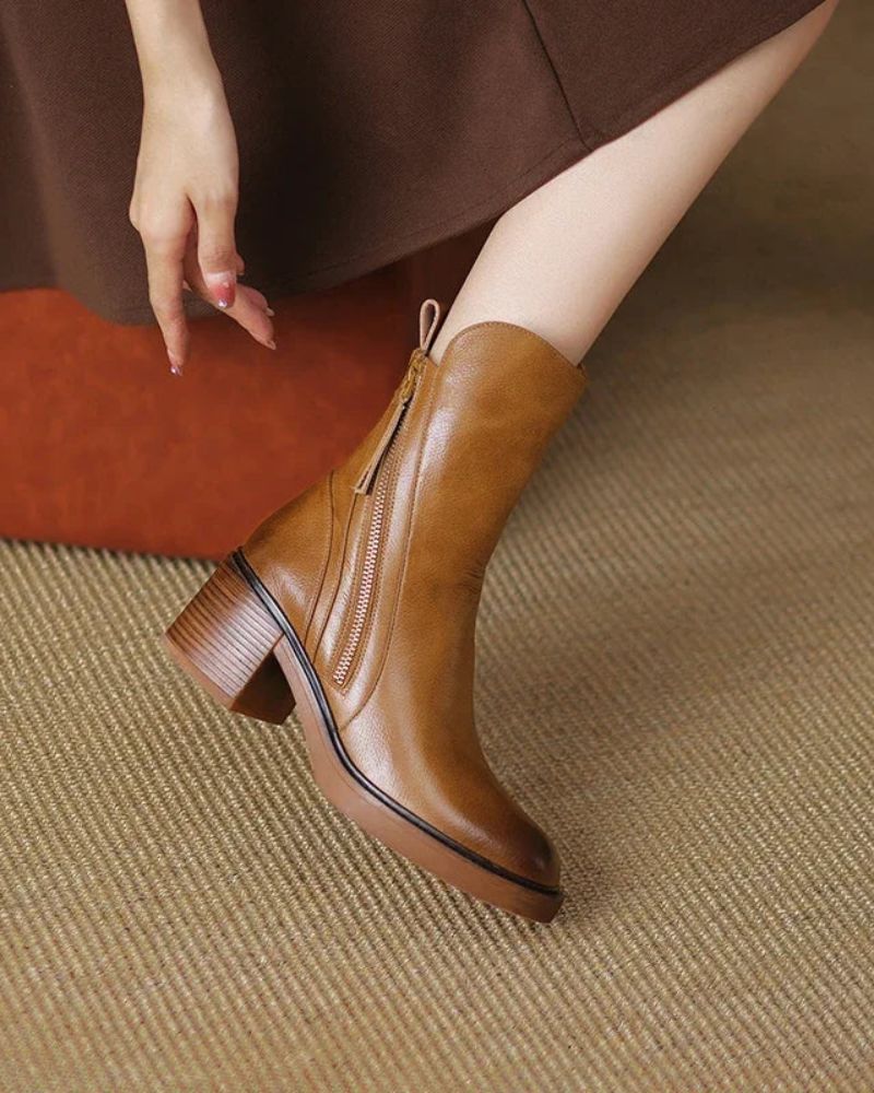 Arden™ | Timeless Zip Ankle Boots