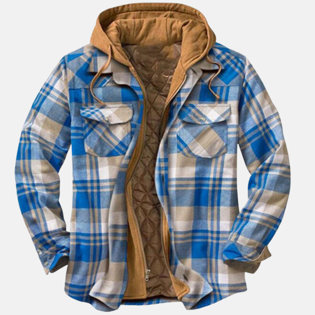 Logan™ | Rugged Plaid Winter Jacket
