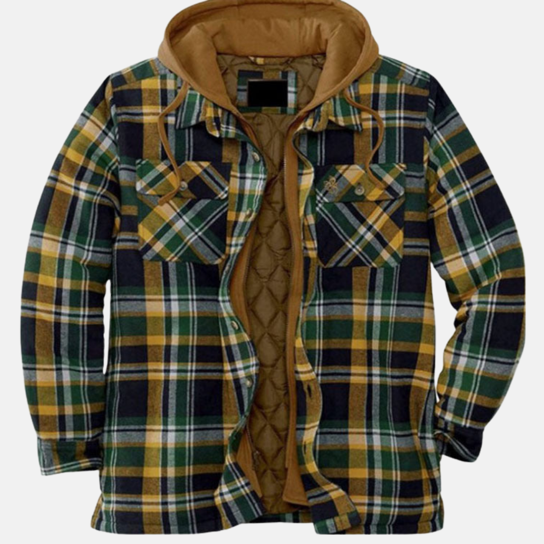 Logan™ | Rugged Plaid Winter Jacket