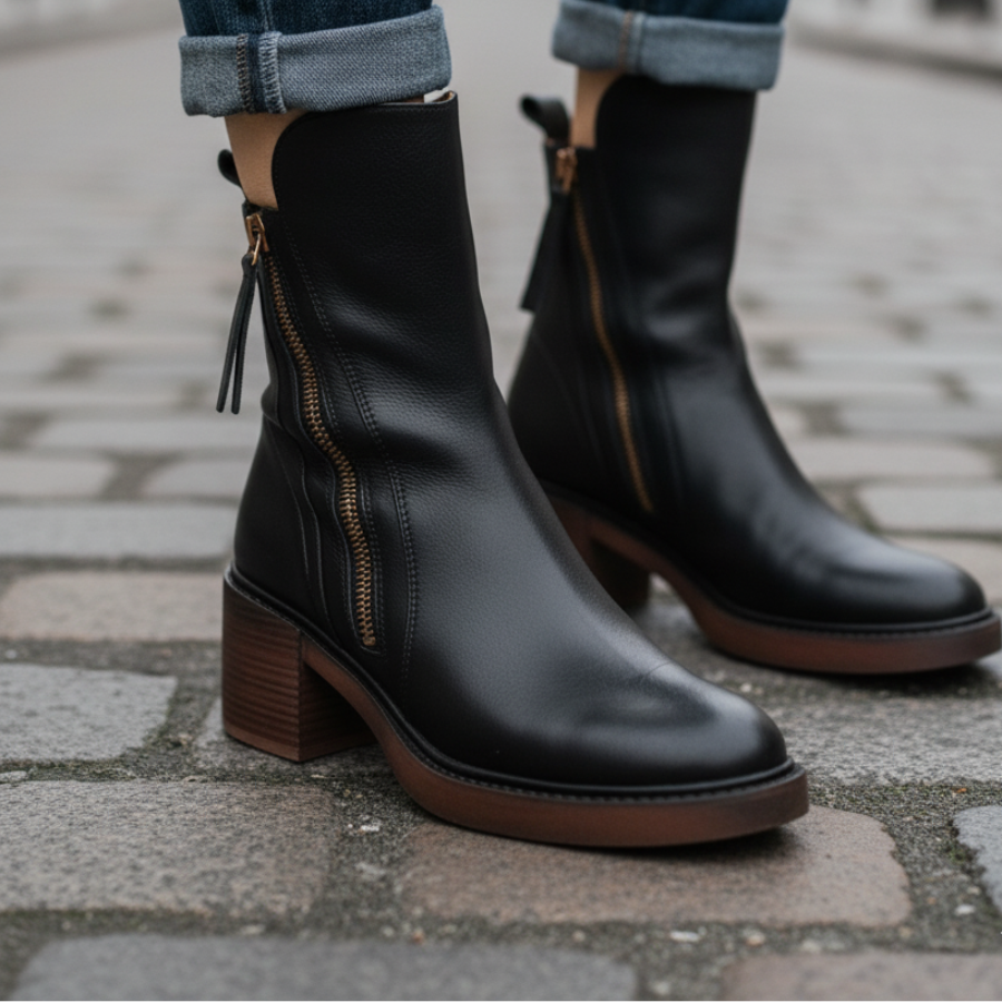 Arden™ | Timeless Zip Ankle Boots
