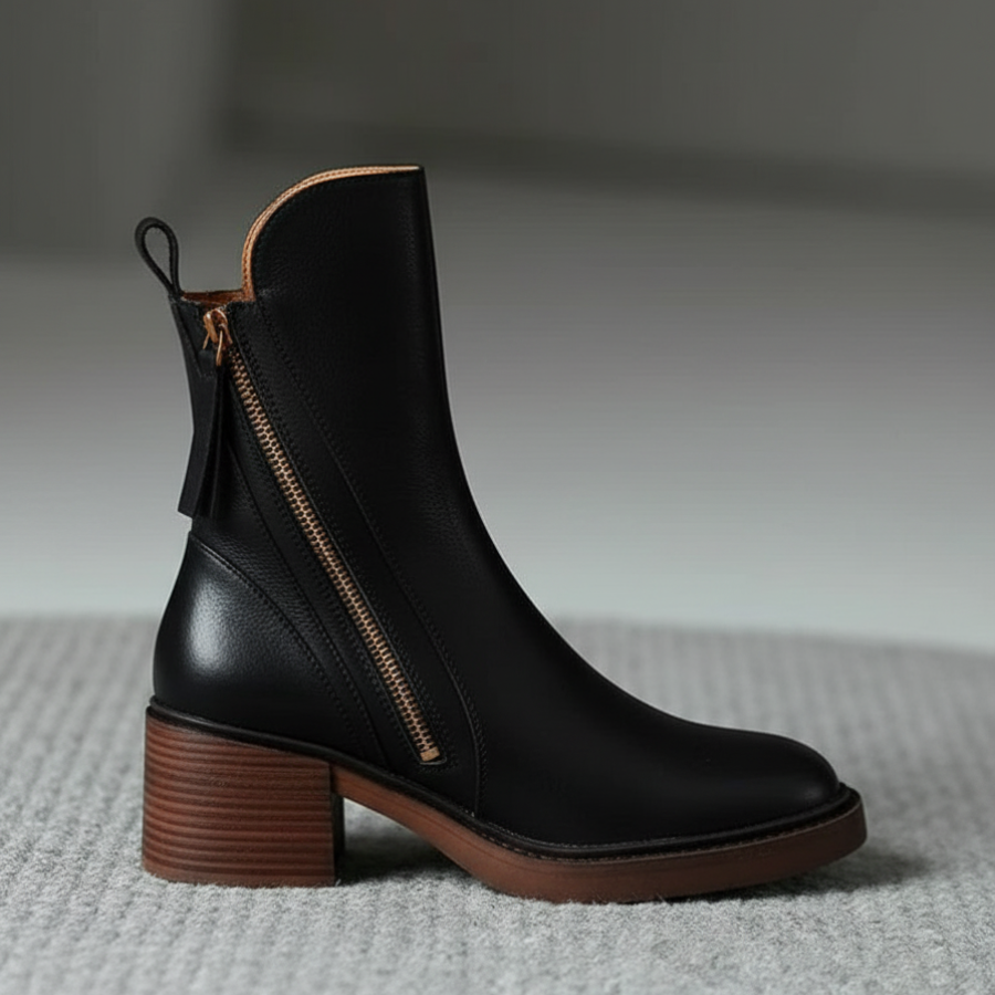 Arden™ | Timeless Zip Ankle Boots