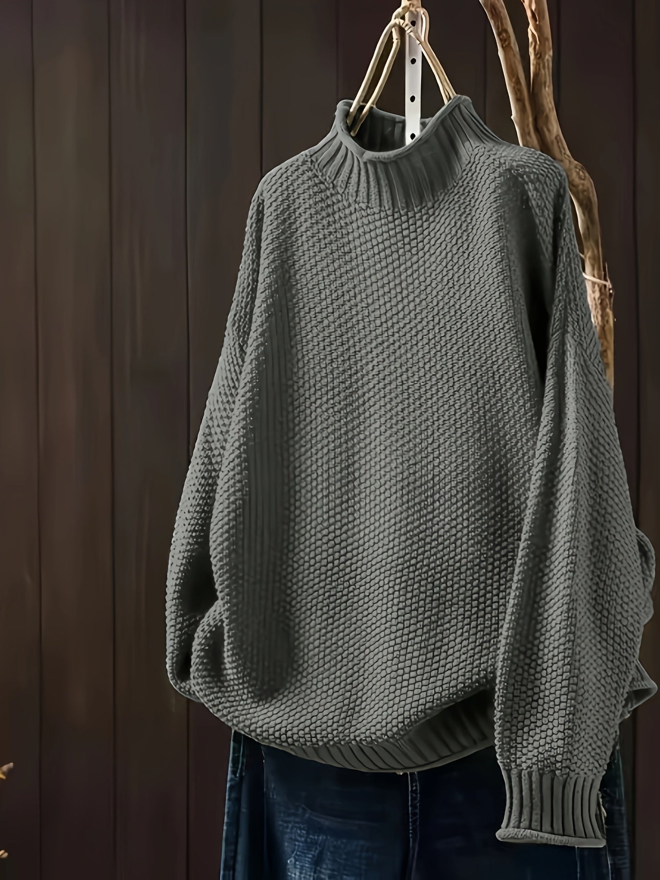 Harper™ | Cozy Textured Knit Sweater
