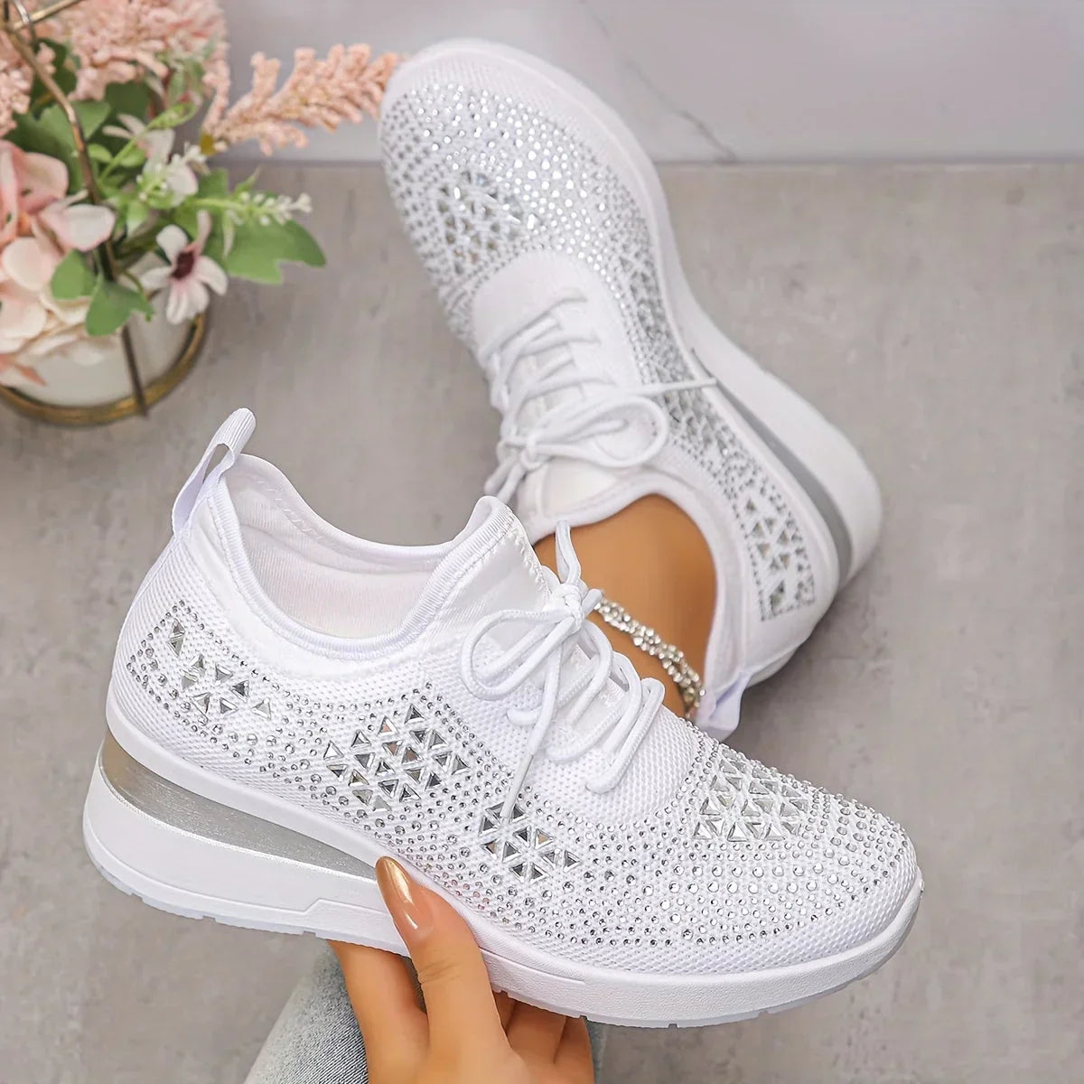 Giselle™ – Sparkling Comfort Orthopedic Sneakers