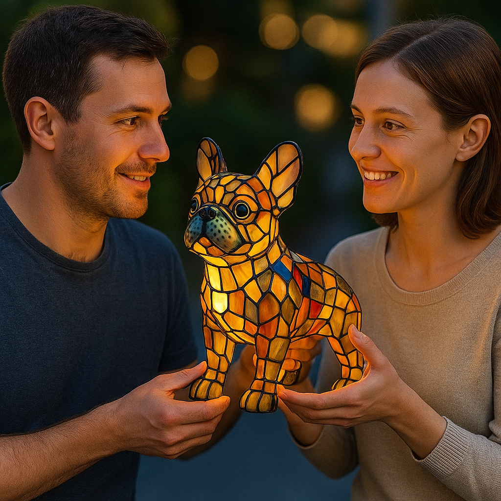 Radiant Pup – Handcrafted Lamp That Warms the Heart