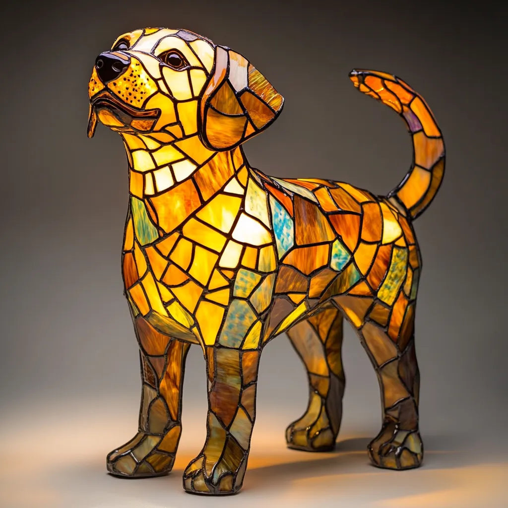 Radiant Pup – Handcrafted Lamp That Warms the Heart