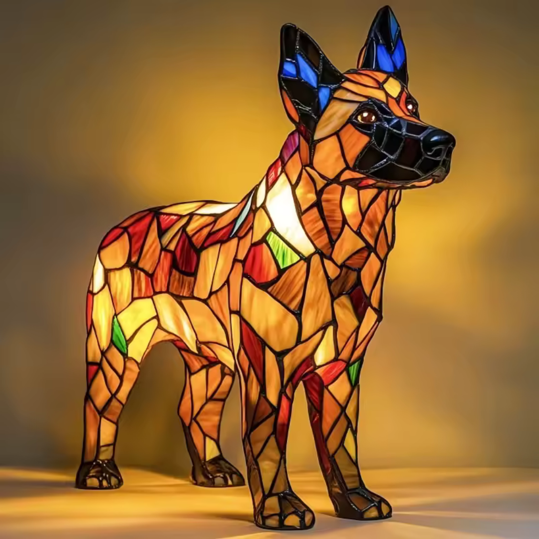 Radiant Pup – Handcrafted Lamp That Warms the Heart