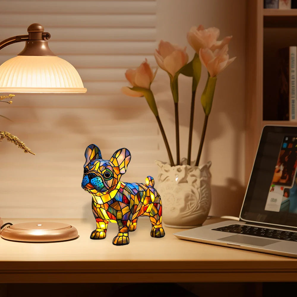 Radiant Pup – Handcrafted Lamp That Warms the Heart