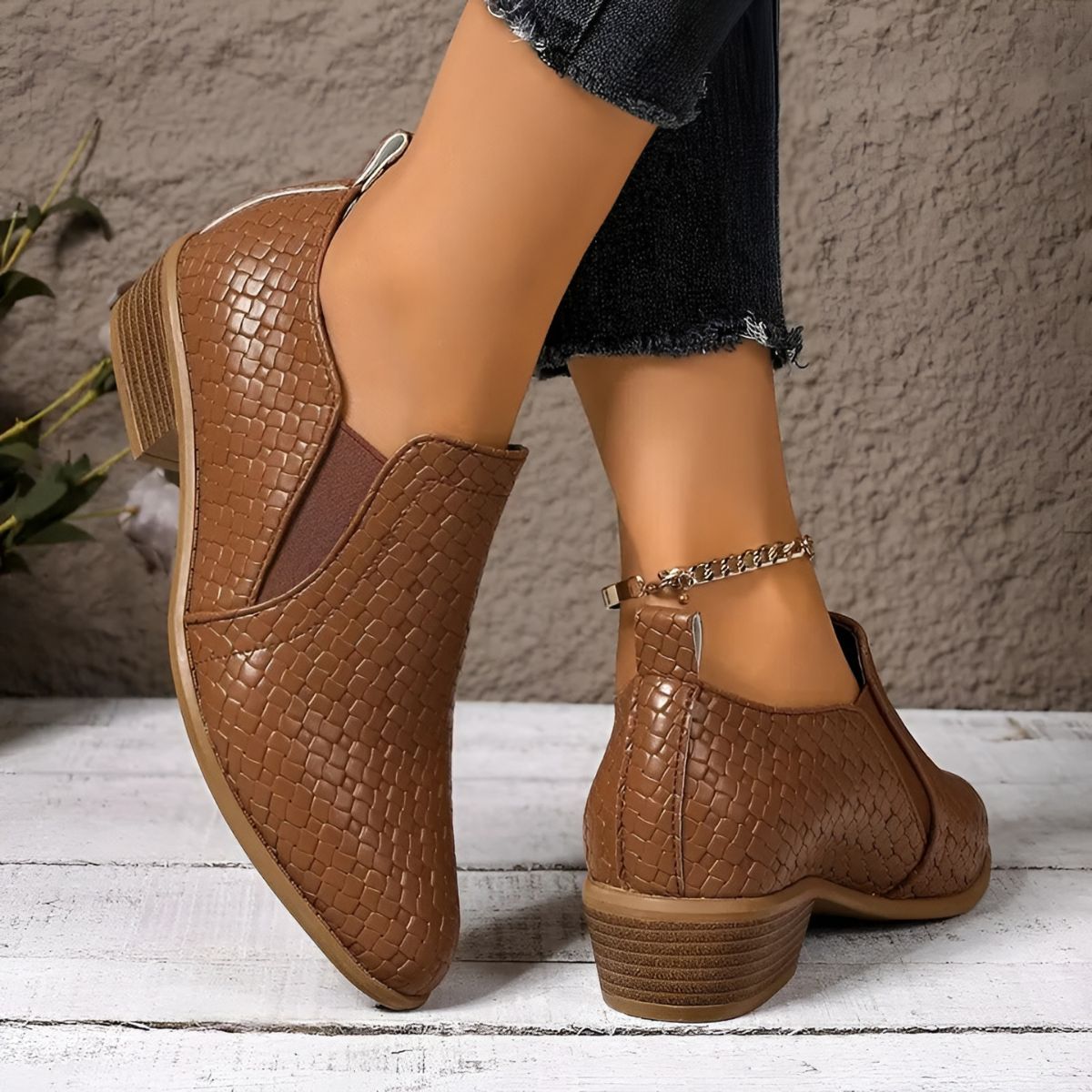 Alexa™ | Woven Slip-On Shoes