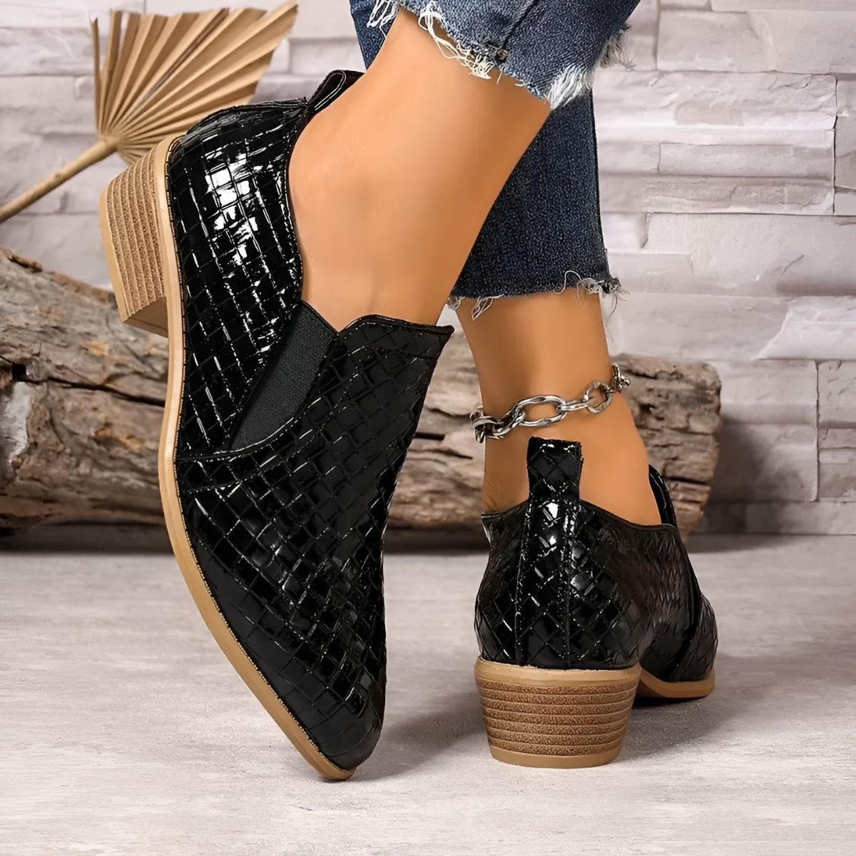Alexa™ | Woven Slip-On Shoes