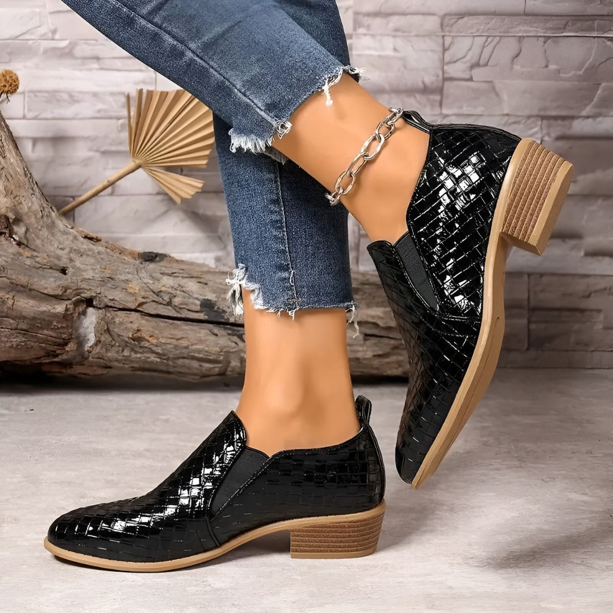 Alexa™ | Woven Slip-On Shoes
