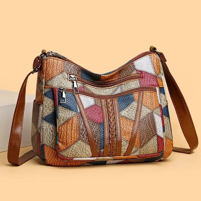 Aurora I Patchwork Shoulder Bag
