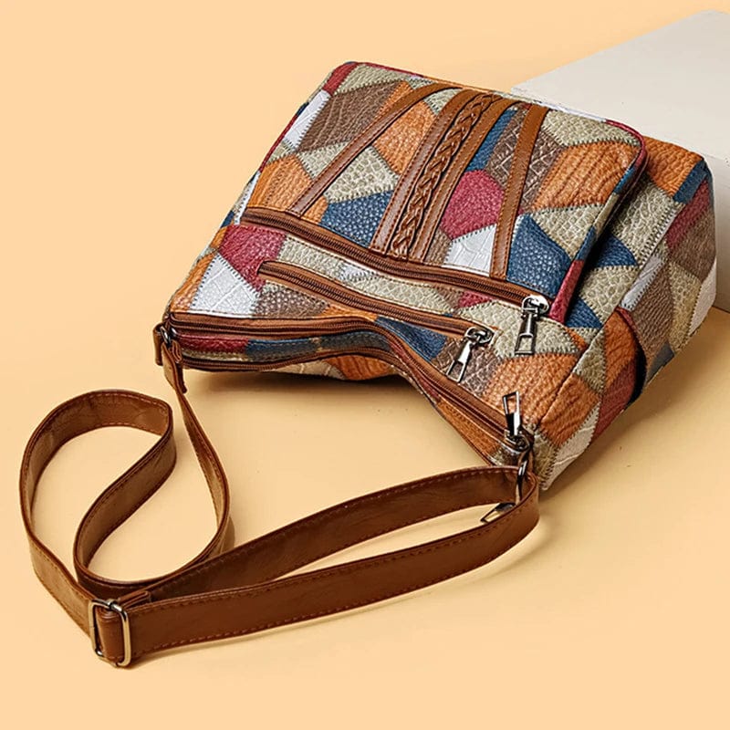 Aurora I Patchwork Shoulder Bag