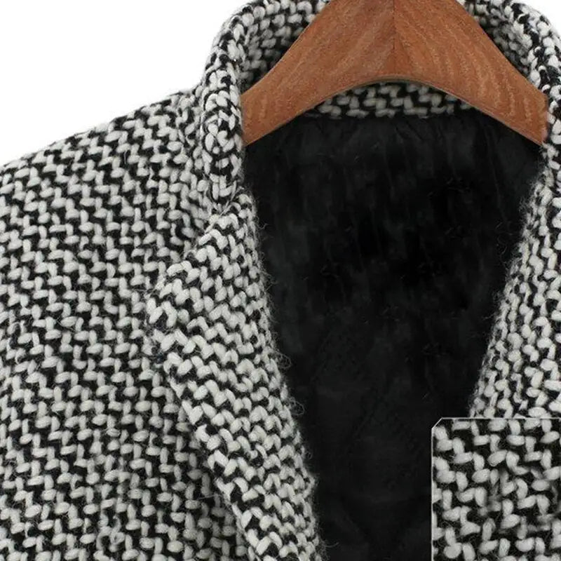 Monarch Houndstooth Coat