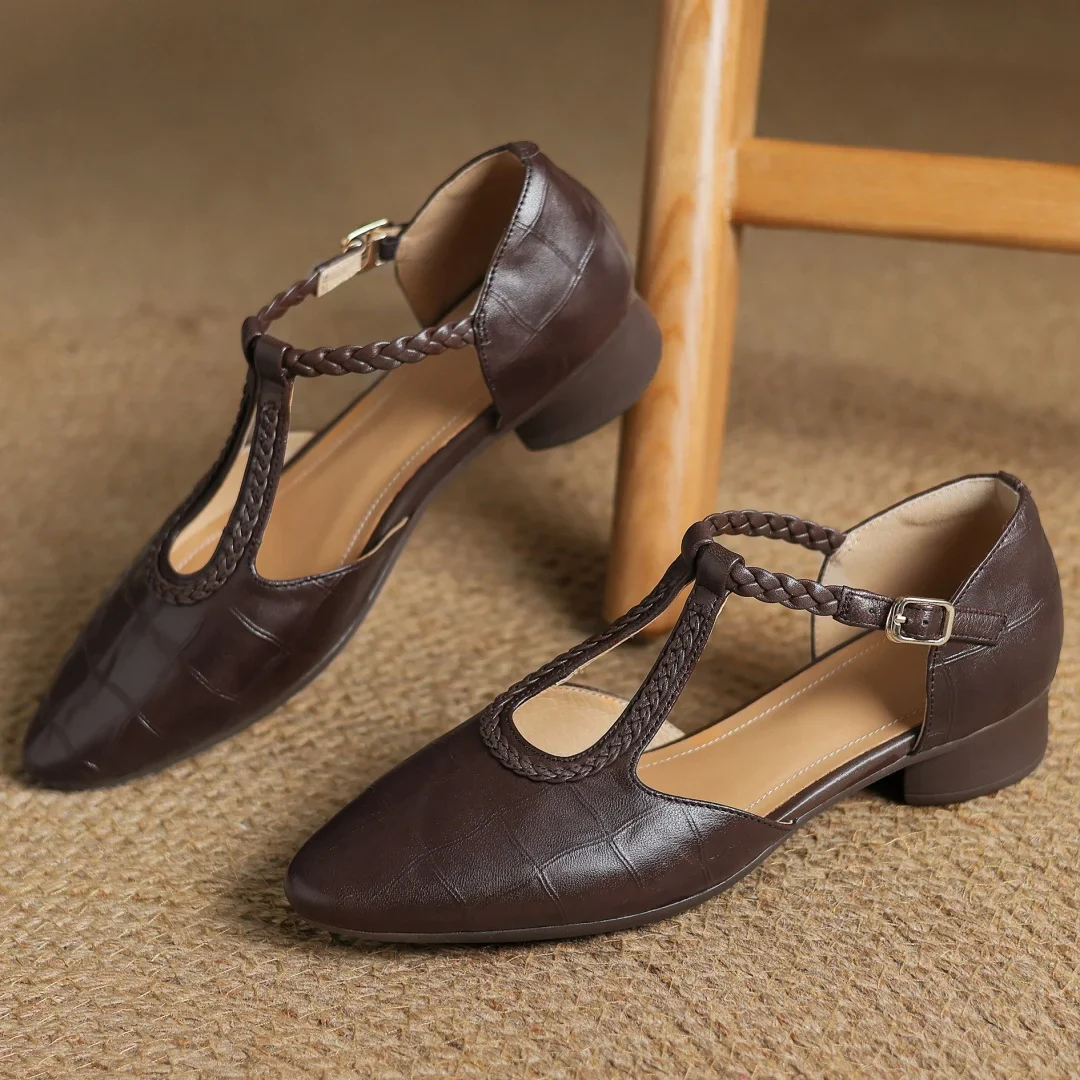 Vivienne™ | Elegant Braided Flats